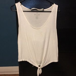 AE white tank top
